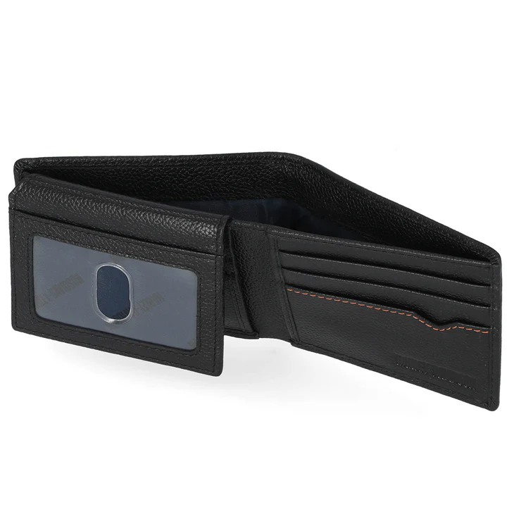 CLASSIC LEATHER B&S PASSCASE BLACK