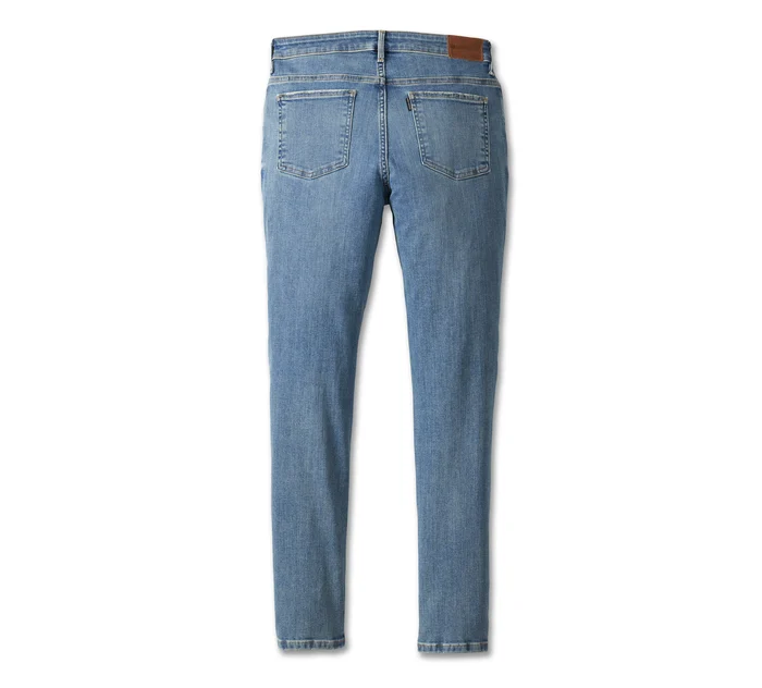 Women's Harley-Davidson High Rise Skinny Jeans - Medium Indigo