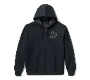 Plaid Lined Zip Hoodie