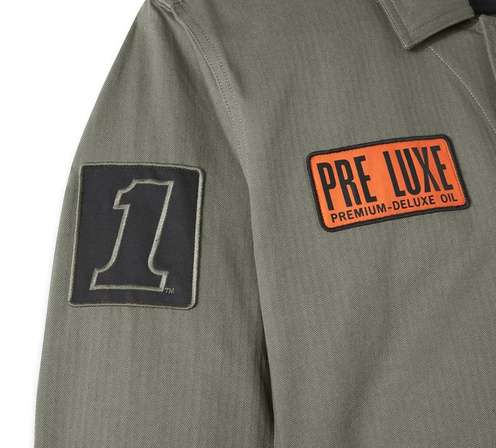 Working Man Overshirt - Grape Leaf