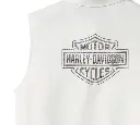 Women's Essential Bling Button Front Tank - Cloud Dancer