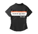 Women's Crew Stripe Zip Front Shirt