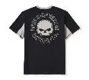 Willie G ™ Skull Colorblock Short Sleeve Tee