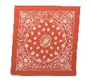 American Heritage Oversized Bandana - Vintage Orange