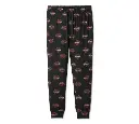 Women's Bar & Shield Long Sleeve Pajama Set - Harley Black