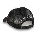 Women's Harley-Davidson Script Trucker Cap - Colorblocked - Bright White