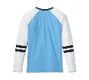 Women's First-Class Long Sleeve Raglan Top - Colorblock - All Aboard & Bright White