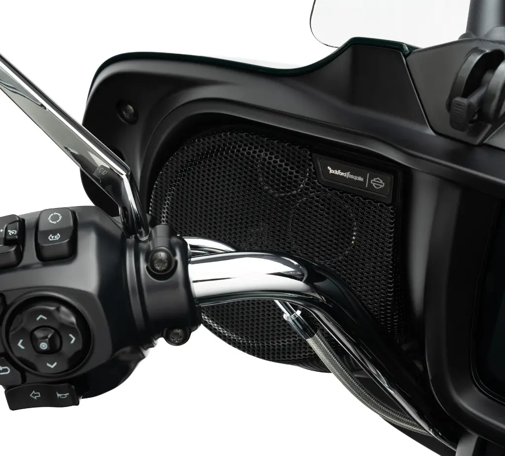 Audio powered by Rockford Fosgate