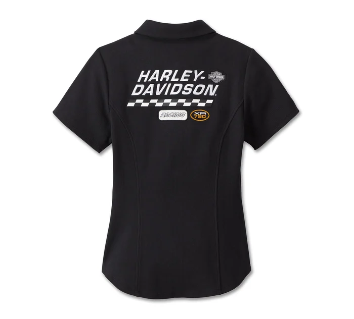 Women's #1 Racing Zip Front Top