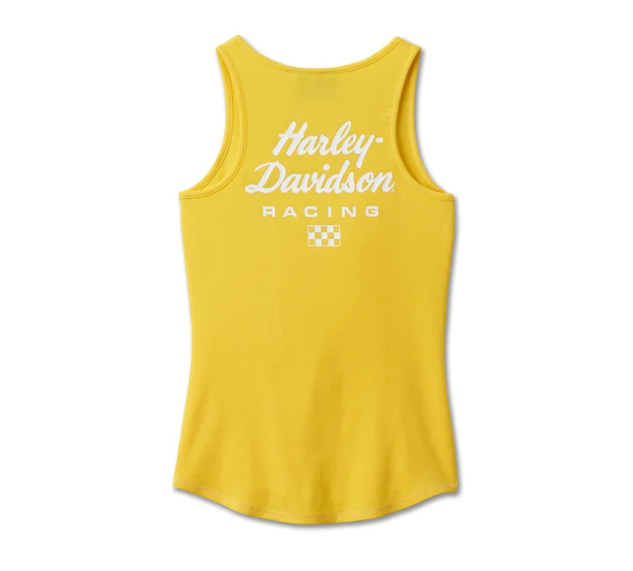 Women's #1 Racing Tank - Dandelion