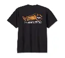 Willie G Winged Wheel Tee - True Black