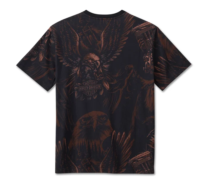Men's Tatted Up Bar & Shield Tee