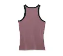Women's Stacked Bar & Shield Racerback Tank - Wistful Mauve