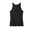 Women's Stacked Bar & Shield Racerback Tank - Harley Black
