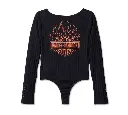 Women's Fuel to Flames Ribbed Body Suit