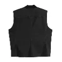 Black Beauty Men's Scenic H-D ADV Canvas Vest