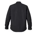 Black Men's Operative Riding Shirt Jacket