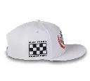 Start Your Engines Adjustable Baseball Cap - Bright White