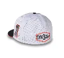 Screamin' Eagle Fitted Baseball Cap - Bright White