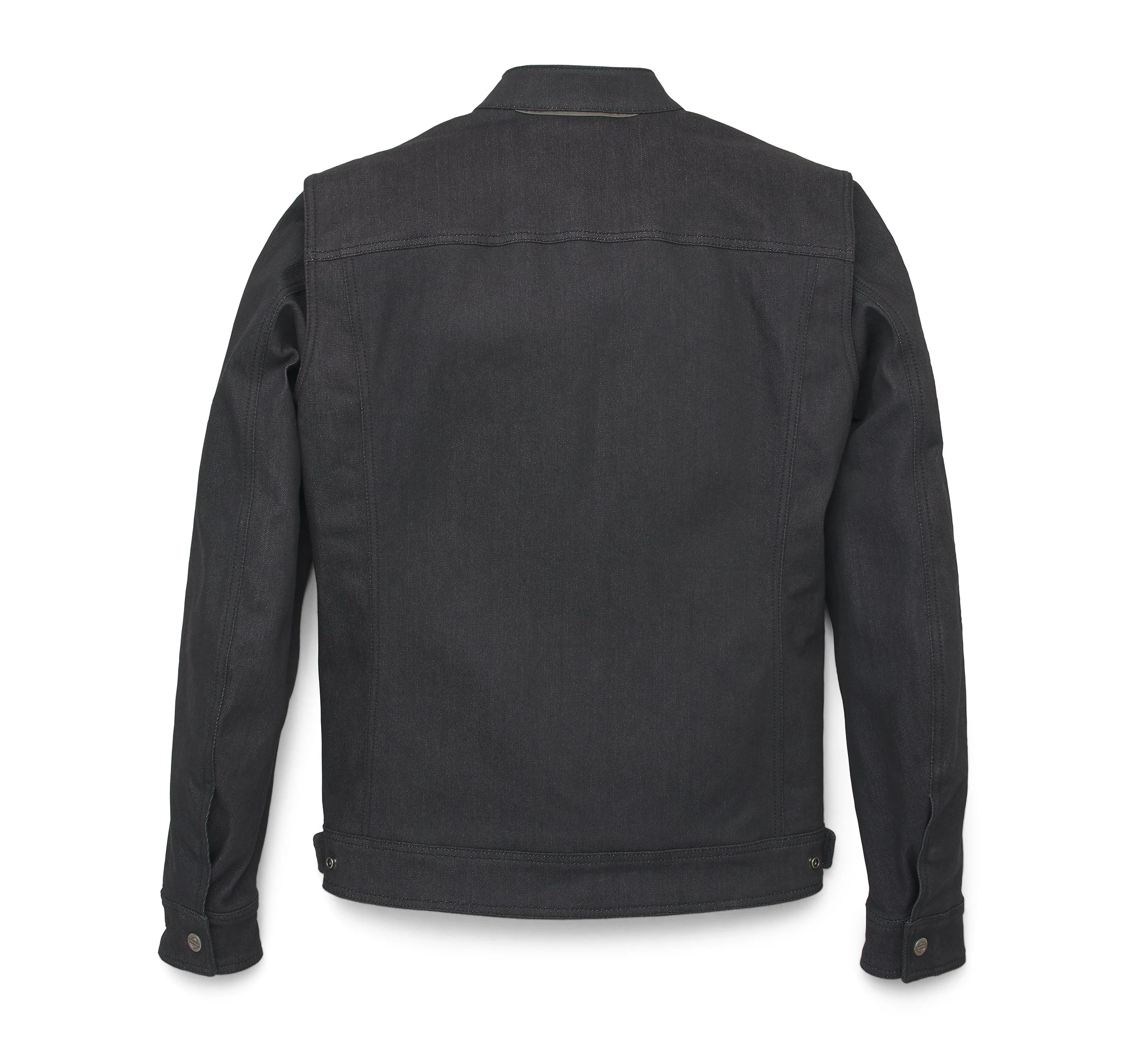 Harley-Davidson Mens's Chisel Denim Trucker Riding Jacket