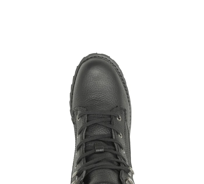 Women's Leather Nolana 6" Lace Waterproof Riding Boots - Black