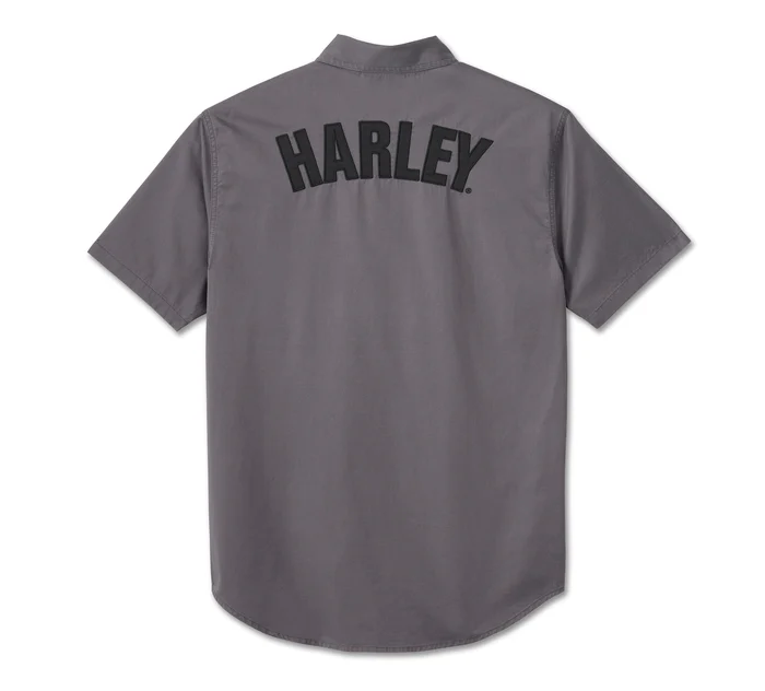 Men's Ashes Short Sleeve Shirt - Blackened Pearl