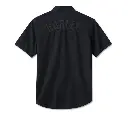 Men's Ashes Short Sleeve Shirt - Harley Black