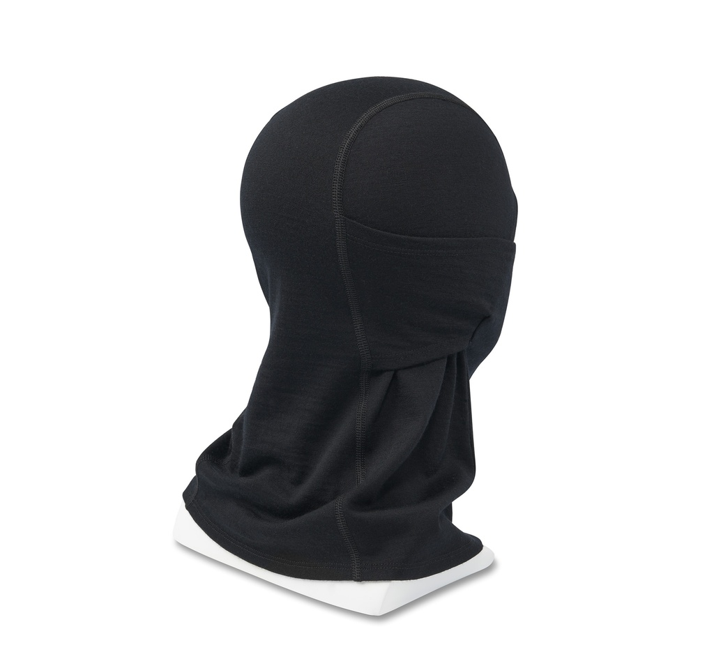 Open Bar & Shield Merino Balaclava - Harley Black
