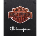 Champion x Harley-Davidson Adjustable Baseball Cap - Black & Orange Champion