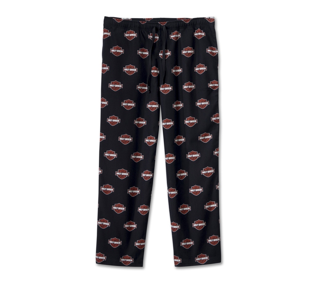 Men's Men's Bar & Shield Long Sleeve Pajama Set