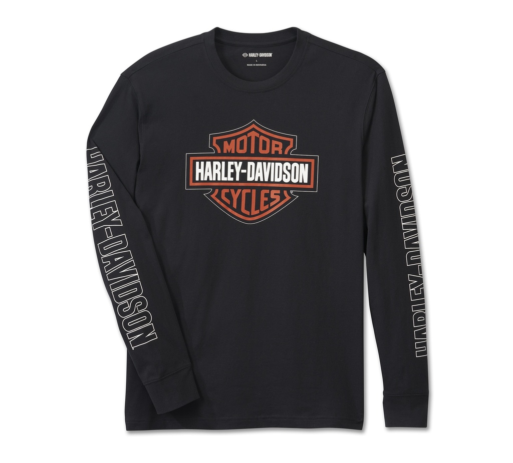 Men's Men's Bar & Shield Long Sleeve Pajama Set