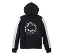 Women's Willie G Sherpa Lined Zip Front Hoodie - Black Beauty