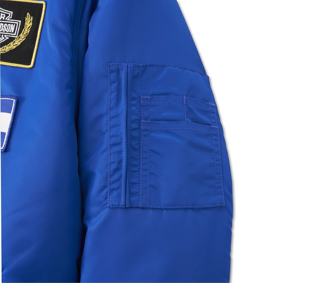 At the Crank bomber jacket