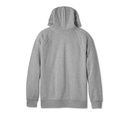 Men's Bar & Shield Contrast Pullover Hoodie - Colorblock - Grey Heather & Chili Pepper