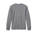 Men's #1 Racing Long Sleeve Tee - Medium Heather Grey