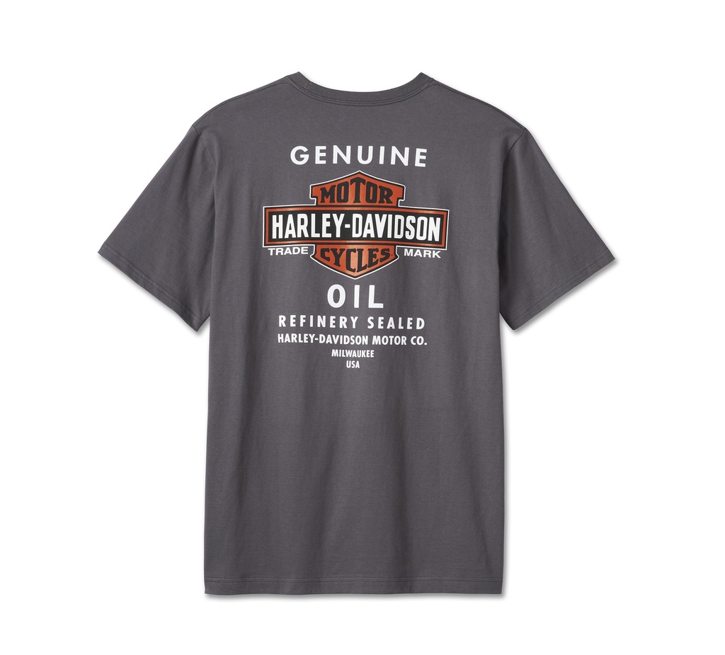 Men's Oil Can Tee - Blackened Pearl