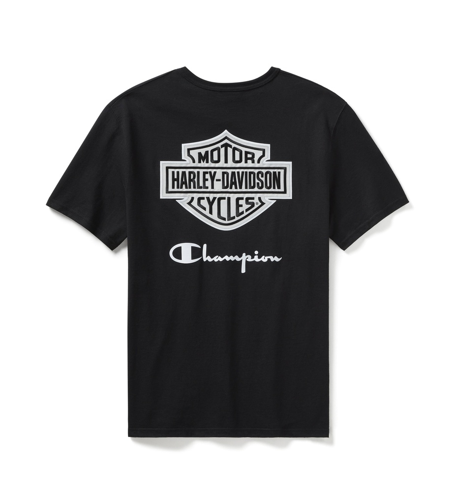 Champion x Harley-Davidson Fanatic Tee - Black & Silver Champion