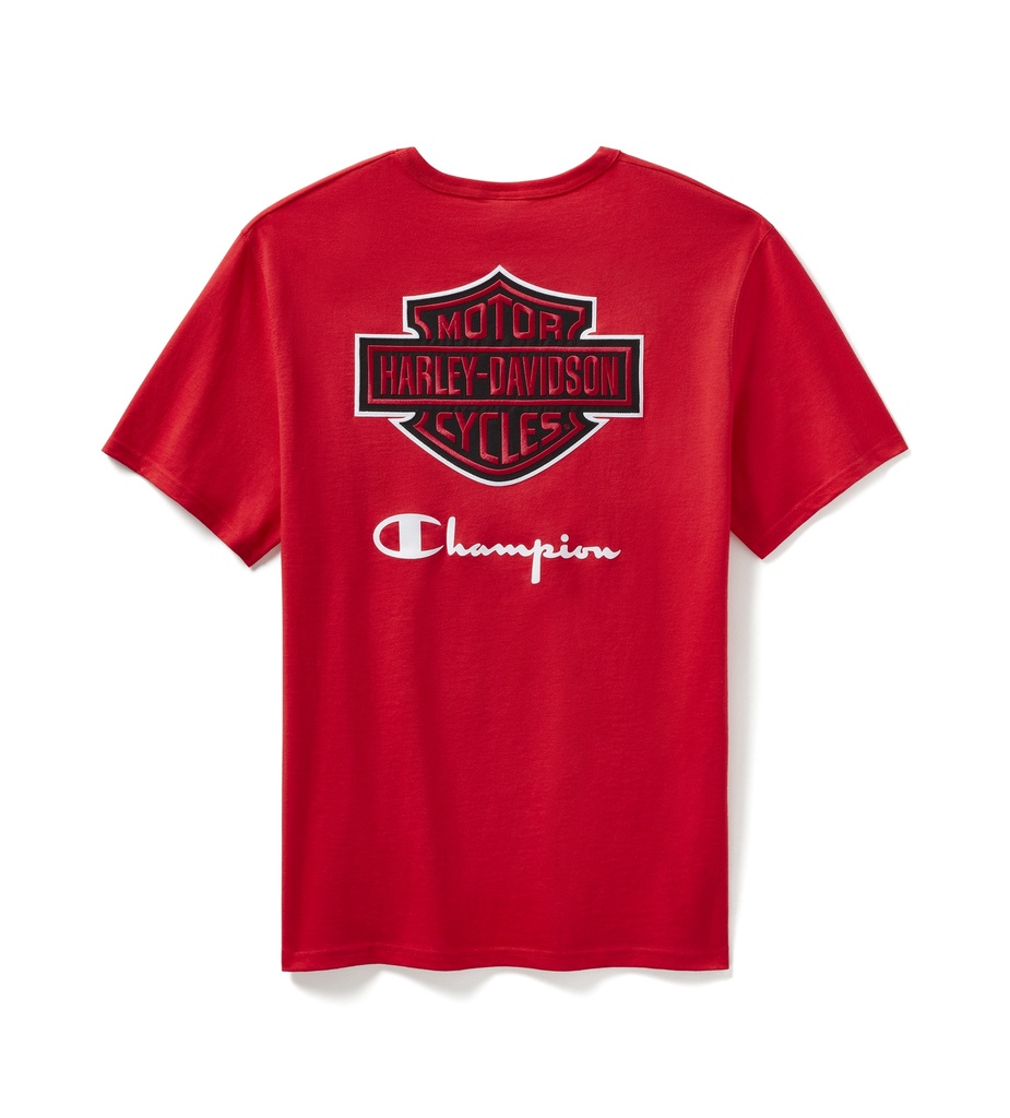 Champion x Harley-Davidson Fanatic Tee - Scarlet Champion