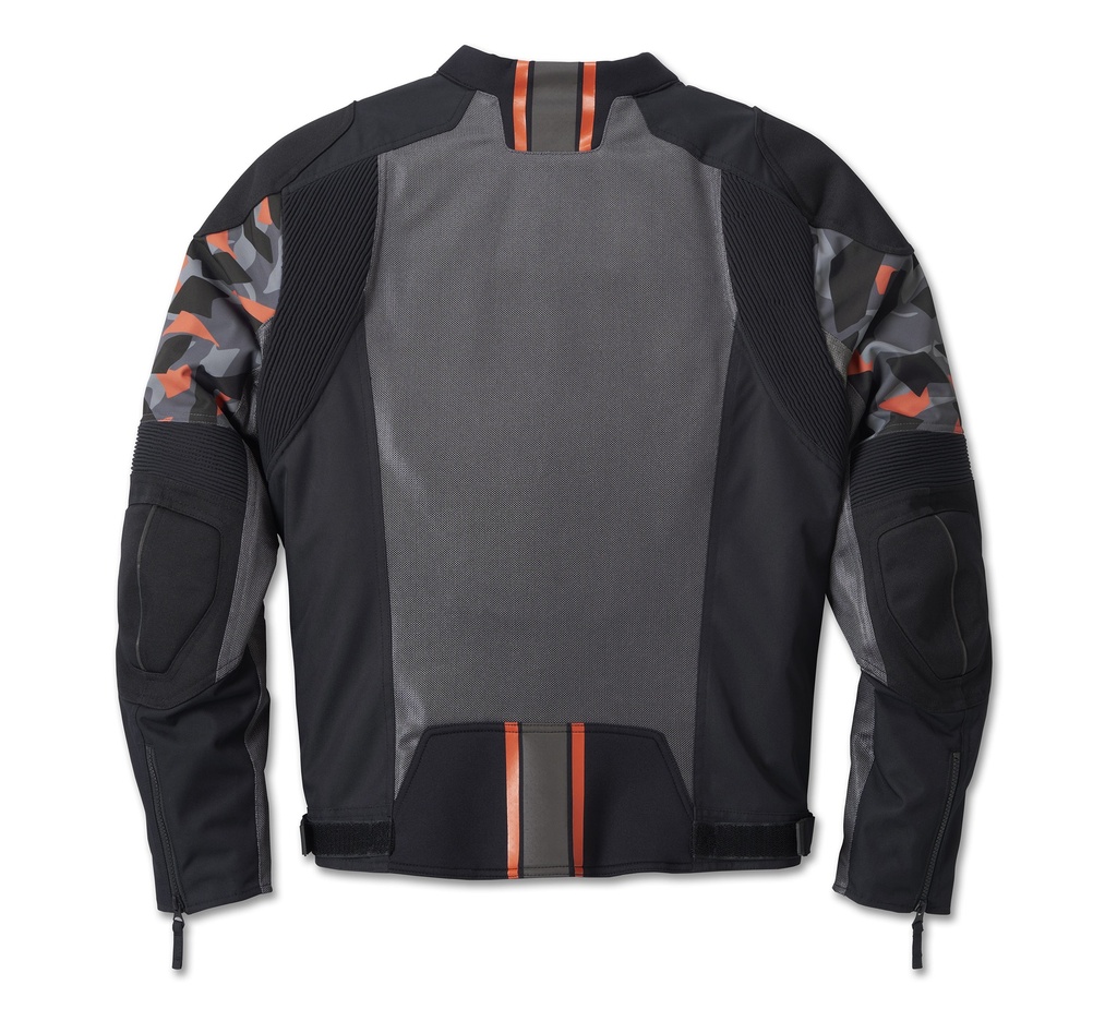 Men's Harley-Davidson Brawler Camo Mixed Media Jacket