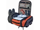 Harley-Davidson® Water-Resistant Racing Travel Duffel Bag/Backpack - Rust Orange