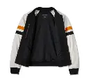 Women's Stacked Bar & Shield Bomber Jacket