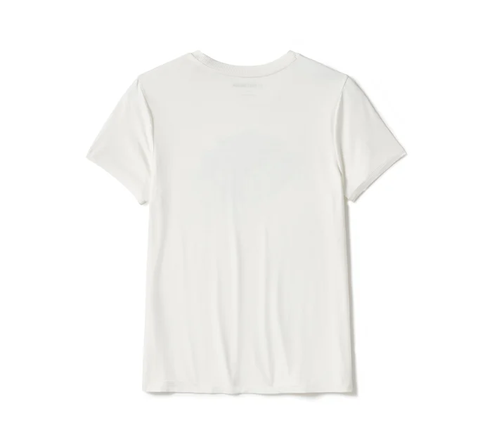 Essential Bling Crew Neck Tee - Cloud Dancer