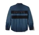 Iron Bond II Long Sleeve Shirt - Colorblock - Mood Indigo & Harley Black