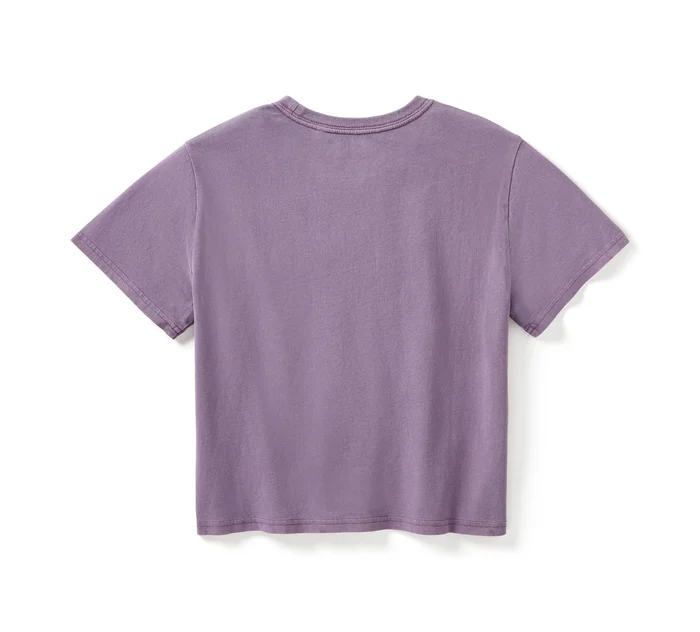 Dickies x H-D® Flaming Eagle Boxy Crop Tee