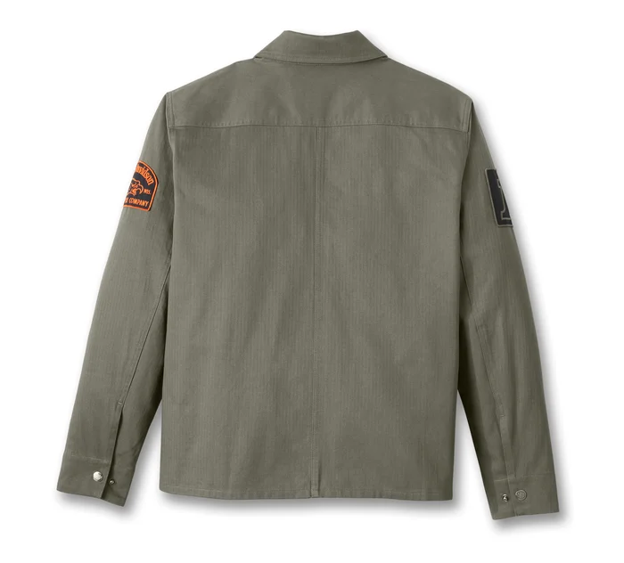 Working Man Overshirt - Grape Leaf
