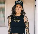 Dickies x H-D® Racerback Cropped Eagle Tank