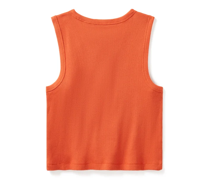 Dickies x H-D® Racerback Cropped Eagle Tank