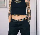 Dickies x H-D® Flex Fit Double Pocket Carpenter Pant w/ Flame Belt