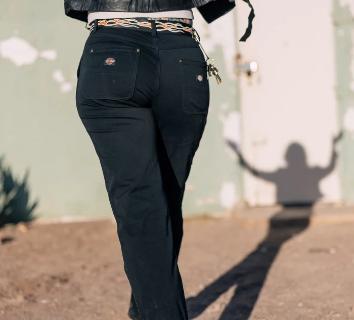 Dickies x H-D® Flex Fit Double Pocket Carpenter Pant w/ Flame Belt