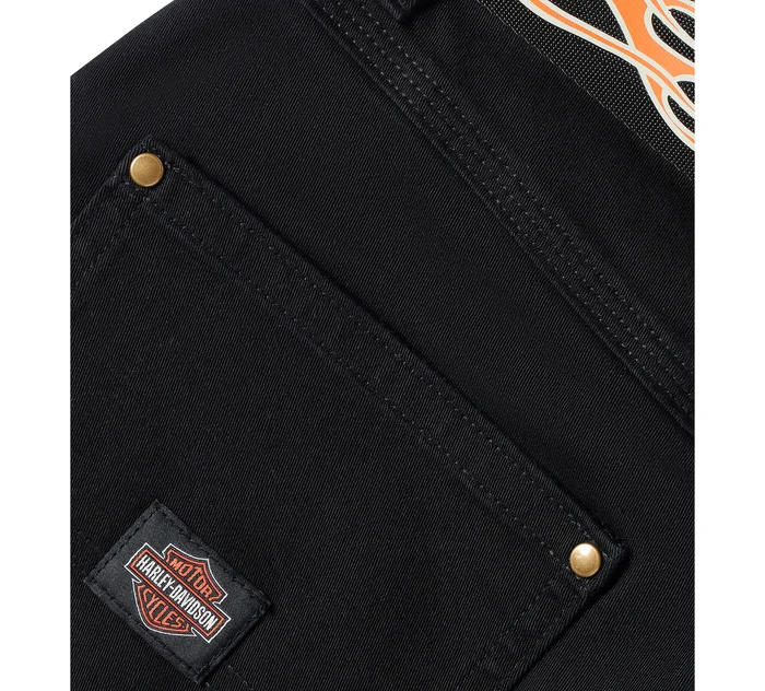 Dickies x H-D® Flex Fit Double Pocket Carpenter Pant w/ Flame Belt